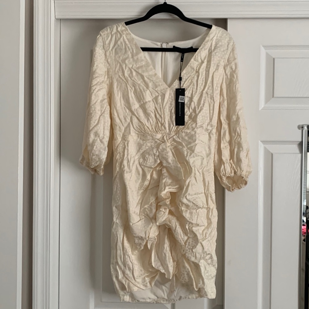 NWT BCBGMaxAzria Ruched Mini Dress